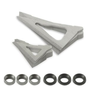 TruGlo Titanium X Replacment Blades Fixed 3 pk. Model: TG3203AR