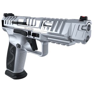 Canik HG7010CX SFx Rival-S 9mm 5" 18RD Fiber Optic Sight Chrome Case