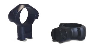 Konus 7415 Steel Rings Black 1" High 3/8" Grooved Receiver 0 MOA