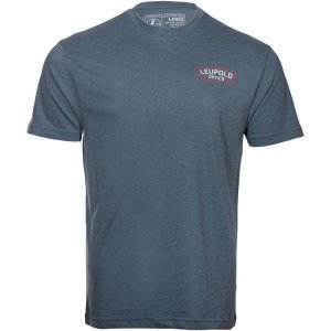 Leupold Badge Short Sleeve Shirt Indigo M