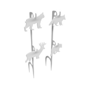 Birchwood Casey BC-41579 Rimfire Target Kit Animal Set 1/4in AR500