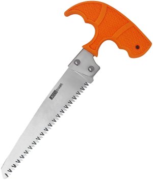 AccuSharp 730C Bone Saw Fixed 6" Stainless Steel Blade/ Blaze Orange...
