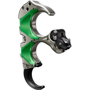 Tru Ball THAF-GRQS-M Aileron HBC Flex Release Green/Quick Silver 3 Finger