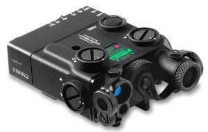 Steiner DBAL-A3 Green Laser IR Illuminator 7.7 oz Black Picatinny Mount