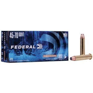 Federal 4570AS 45-70 Government 300 Grain Jacketed Soft Point 20 Rounds