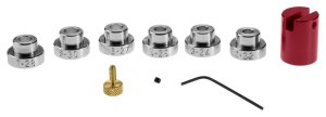 Hornady B14 Lock-N-Load Comparator Set Silver Multi-Caliber Metal