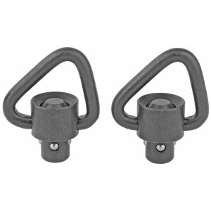 GrovTec US Angled Loop Push Button Swivel Set Black
