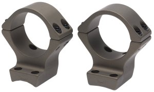 Browning X-Bolt Integrated Scope Rings Smoked Bronze 1" Med