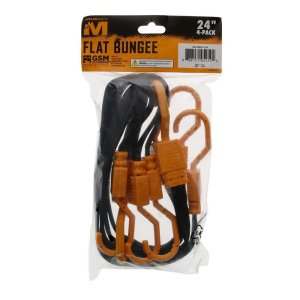 GSM Outdoors Muddy Flat Bungee 1" x 36" Accessory with J Hook Ends