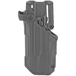 BLACKHAWK 44N600BKL T-Series L3D Duty Holster Left Hand Black for Glock