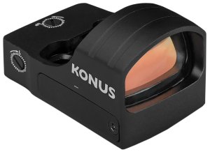 Konus 7205 Fission 3.0 Red Dot Sight 4 MOA Matte Black Waterproof