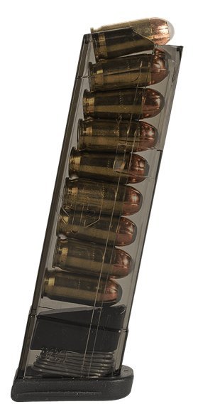 Elite Tactical Systems Glock 42 .380 ACP 9-Round Carbon Smoke Magazine