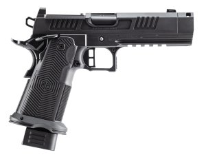 Alpha Foxtrot AF1911-Romulus 9mm 4.25" Comp Threaded DLC Black