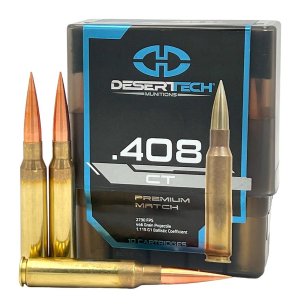 Desert Tech DTM408400BX 446GR 408CT Rifle Ammo