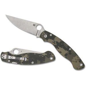 Spyderco C36GPCMO2 Military 2 Camo G-10 Knife