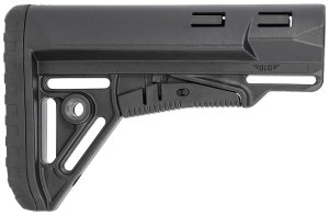 NcSTAR DLG-129 Sharp Mil-Spec AR-15 Collapsible Stock Black