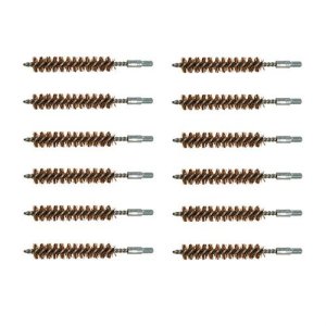 Brownells Double-Tuff Bronze Rifle Brush 35-38 Caliber 12 Pack