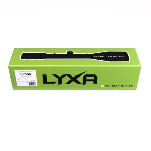 Viridian 981-0038 Lyxa 3-12x44 Rifle Scope SFP BDC MOA Black