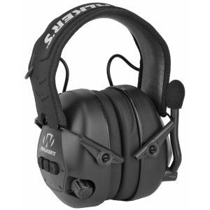 Walker's GWP-BTPAS Bluetooth Passive Earmuff 26dB Black Over-Head