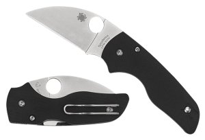 Spyderco Lil' Native Wharncliffe C230GPWC 2.44 In S30V Black G10