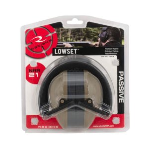 Radians LS0840CS Lowset 21 Earmuff, Tan, Lightweight, Compact Folding, Adjustable Headband, NRR 21dB