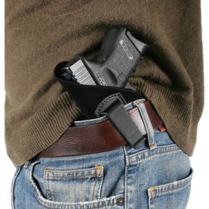 Blackhawk 73IP04BKL Left-Handed IWB Holster Size 04 .22-.25 Cal