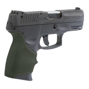 Hogue Handall Beavertail Grive Sleeve for Taurus PT-111 Millenium G2/G2C/G3C/G3XL OD Green