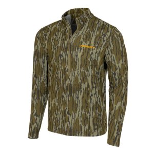 Muddy MUD-LW-QZ-MOB-2X Lightweight Quarter Zip MO Bottomland 2X-Large