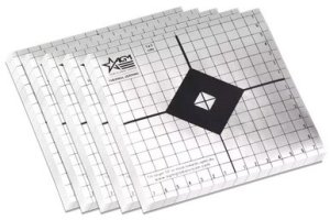 AGM Thermal Target 15x15cm Grid Lines Precision Zeroing Optic