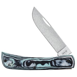 CASE & SON Crossroads Sod Buster JR S35VN Seafoam Green G-10 Clip