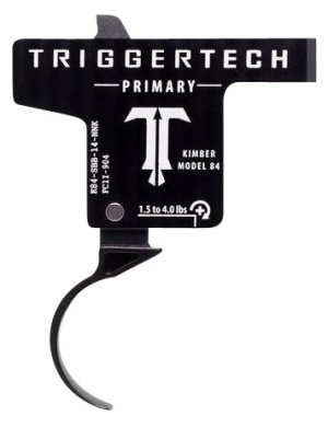 TriggerTech K84SBB14NNK Single-Stage Curved Trigger 1.5-4 lbs Black PVD