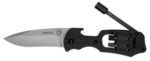 Kershaw 1920 Select Fire Knife 3.40 In 8Cr13MoV Black Nylon Handle