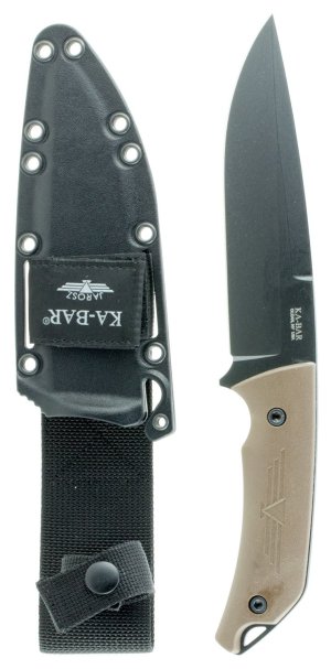 Ka-Bar Jarosz Turok Fixed Blade 6.25 In 1095 Cro-Van Steel 7503
