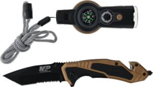 S&W M&P KNIFE TACTICAL FOLDER & 7IN1 TAC TOOL PROMO Q3