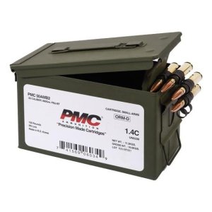 PMC 50A .50 BMG 660gr FMJ-BT Linked Ammo Can 100 Rounds