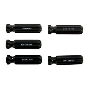 Brownells Molded Plastic Tool Handle L2 Model Black 6 Pack
