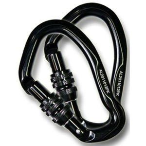 Hunter Company HSS-2CAR 2pk Carabiner 5,600 lb Rust-Proof 2.5 oz