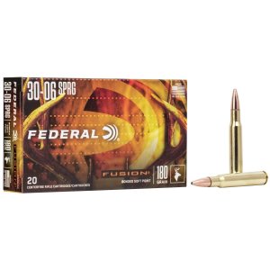 Federal Premium Fusion 30-06 Springfield 180gr Bonded Soft Point