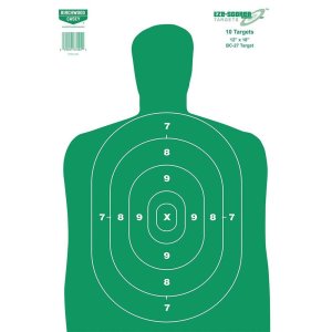 Birchwood Casey BC-37204 Green Paper Targets 12 in x 18 in 10 Pack