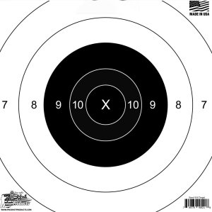PROSHOT B8-12PK 10" B-8 HVY TGT BULLSEYE