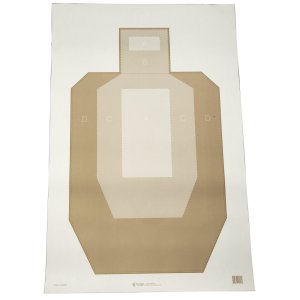 Action Target IPSC-P SHBR-100 100pk Brown Self-Healing Reusable