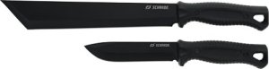 Schrade MACHETE/KNIFE COMBO 1259538 2 SHEATHS PROMO Q4