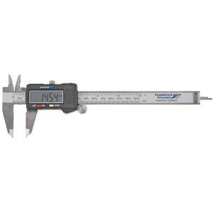 Frankford Arsenal 672060 Electronic Caliper 6 in Stainless Steel