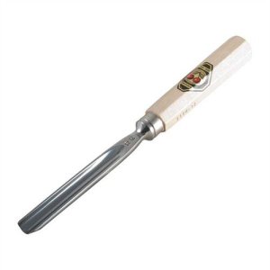 Brownells Gouge Straight with Wood Handle 12MM