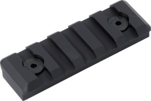 Timber Creek M5SPRBL M-LOK 5 Slot Picatinny Rail Black Anodized Aluminum