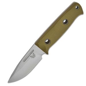 Benchmade 165-1 Mini Bushcrafter Fixed Drop Point CPM-S30V G10 Handle