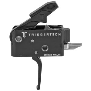 TriggerTech AR0TBB33NNF AR-15 Two Stage Flat Trigger PVD Black
