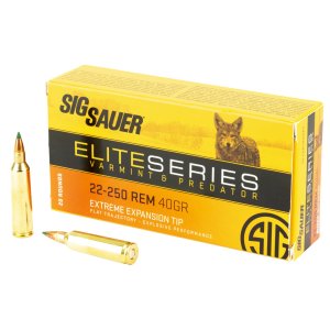Sig Sauer E225VP4020 22-250Rem 40gr Extreme Expansion Tip 20/Box