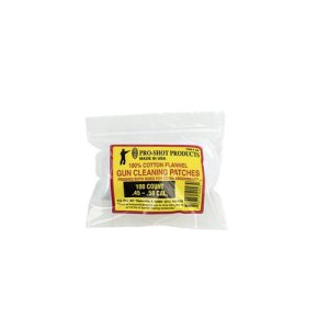 Pro-Shot Cotton Flannel Patches 2.5" Round .45-.58 Caliber Black Powder