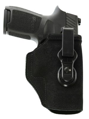 Galco TUC664B Tuck-N-Go 2.0 IWB Black Leather Holster for Sig P938